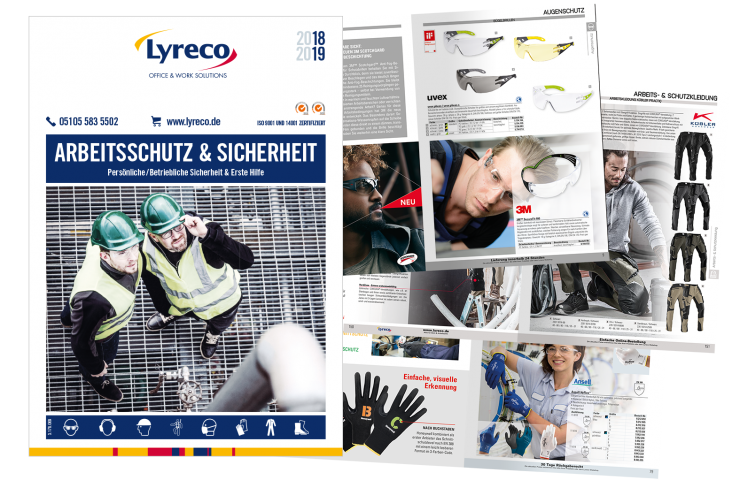 Lyreco präsentiert neuen Katalog für Arbeitsschutz & Sicherheit