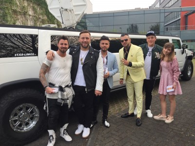 DSDS-Kandidaten genießen mit Starlimos alle Annehmlichkeiten der Celebrities