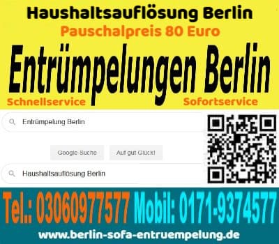 Berlin Wohnungsauflösung