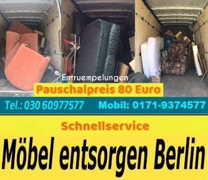 Sperrmüllentsorgungen #Berlin Komplett Service Sofort Preisgünstig Entrümpelung