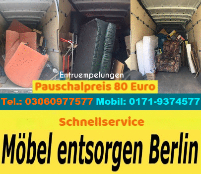 #Berlin Entrümpelungen preisgünstig pauschal