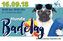 4. Hanauer Hundebadetag am 16.9.2018 im Lindenaubad Hanau-Großauheim
