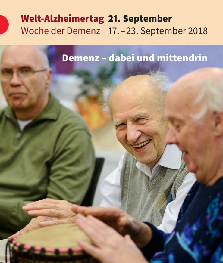 Demenz - dabei und mittendrin - Gemeinsame PM von DAlzG, DGGPP und Hirnliga zum Welt-Alzheimertag