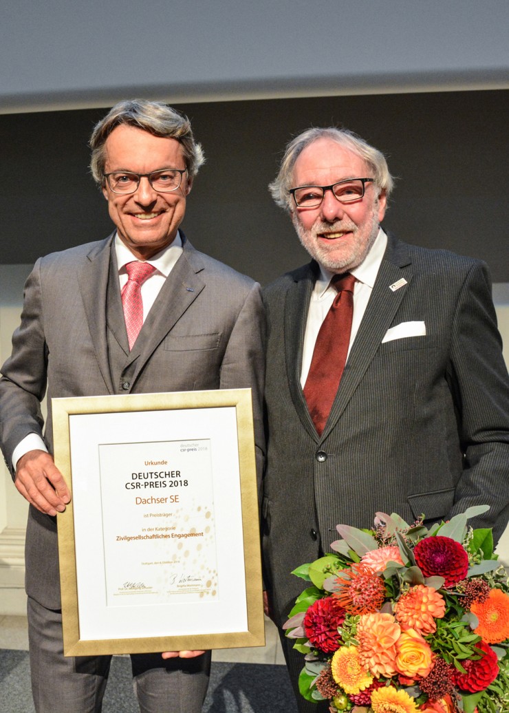 DACHSER erhält Deutschen CSR-Preis 2018