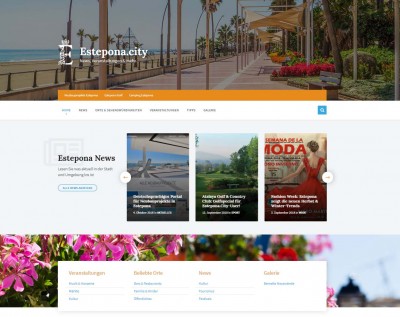 Neues Stadtportal für Estepona