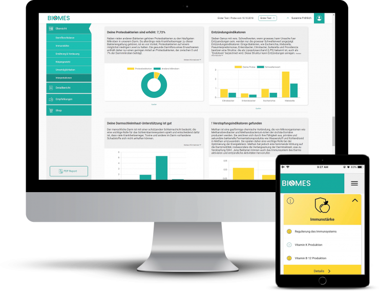 BIOMES in allen Punkten ausgezeichnet:  INTEST.pro ist Testsieger im internationalen Vergleich von Mikrobiom-Test Kits