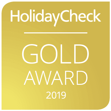 Das DolceVita Hotel Feldhof gewinnt bereits zum dritten Mal den berühmten HolidayCheck Gold Award