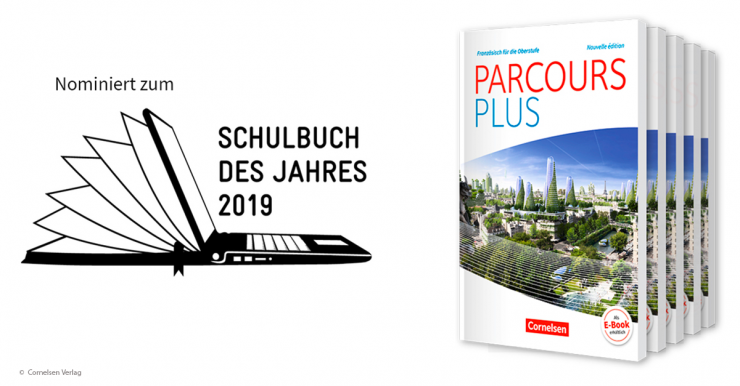 Französischlehrwerk Parcours Plus zum Schulbuch des Jahres nominiert