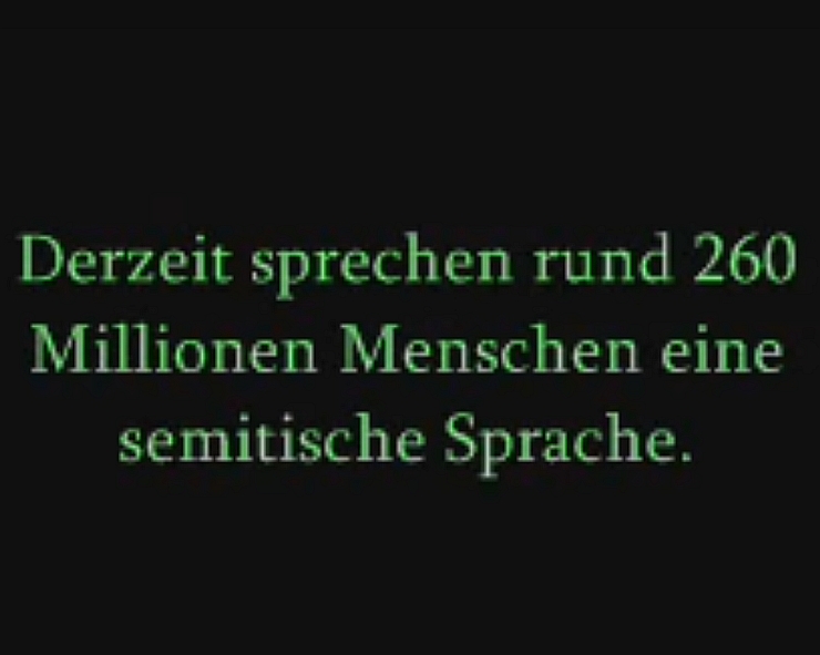 Warum gibt es keinen Semitismus?