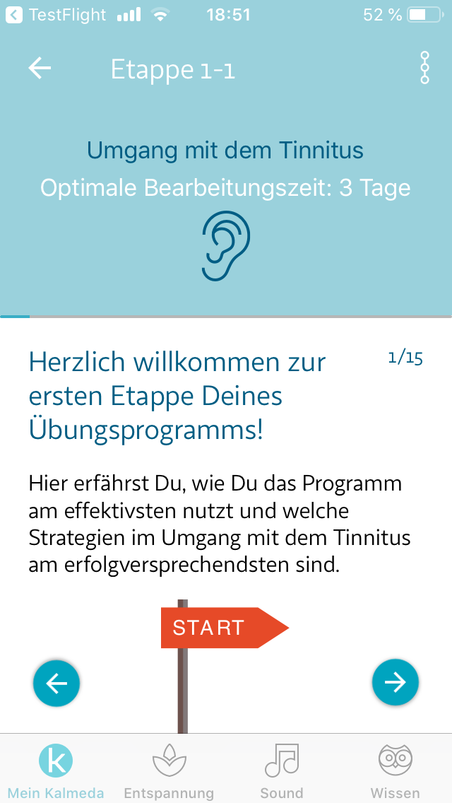 Barmenia erstattet ab sofort eine Online-Tinnitustherapie per App für vollversicherte Kunden