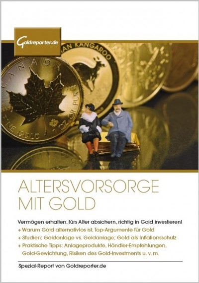 Altersvorsorge mit Gold: ein Spezialreport von Goldreporter.de