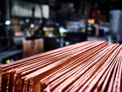 Copper cathodes are used as a raw material feed for the production of high purity copper products.