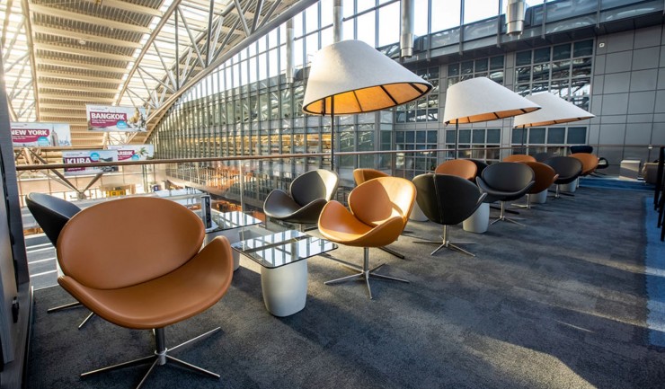 Flughafen Hamburg mit exklusivem Design-Ambiente von BoConcept Hamburg