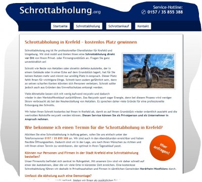 Schrottabholung Krefeld