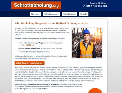 Altmetallabholung in Wuppertal kostenfrei für Privat und Firmenkunden möglich