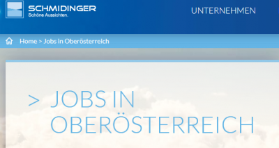 Aktuelle Jobs bei Fenster-Schmidinger in OÖ