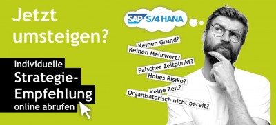 Individuelle Strategie- Empfehlung fur den Wechsel auf SAP S/4HANA