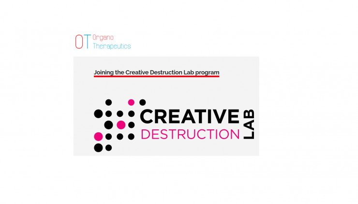 OrganoTherapeutics: Erfolgreiche Teilnahme am Creative Destruction Lab (CDL)-Programm
