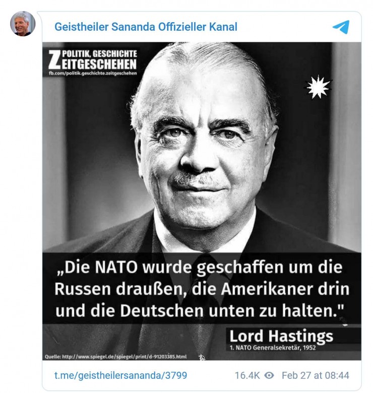 Propaganda ist weder Nachricht noch Kommentar