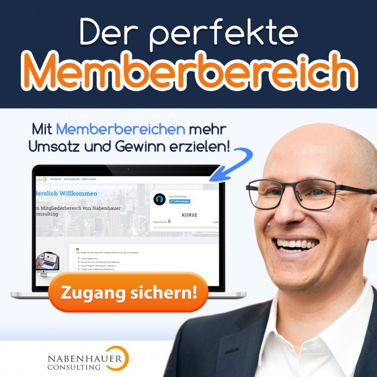 Erstell einen Memberbereich und sichere dir den Expertenstatus