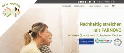 DPM Mashel GmbH revolutioniert den Farbenmarkt mit ökologischer Wandfarbe