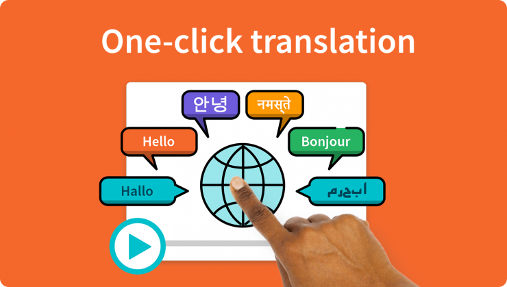 Sprachbarrieren überwinden: One-Click Translation mit Stimmnachahmung
