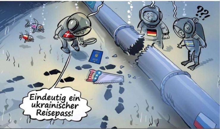 Falschmeldungen! Es gibt Lügen zu den Sprengungen an Nord Stream 1 oder 2!