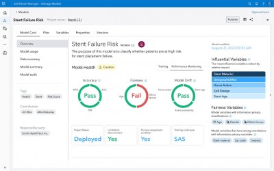 SAS erweitert Trustworthy AI-Angebot für mehr Transparenz und Fairness