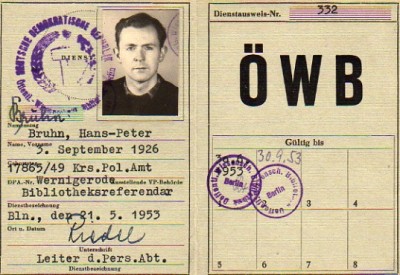 Peter Bruhn: Der 16. Juni 1953 bleibt mir unvergeßlich
