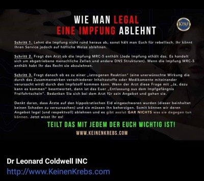 Naturheilpraxis Detlef Rathmer: kommende Covid-19-Impfung