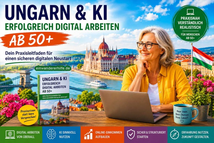 Digital arbeiten in Ungarn ab 50: Neuer KI-Praxisleitfaden unterstützt den beruflichen Neustart im Ausland