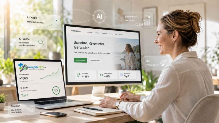 Warum so viele Webseiten in KI‑Suchsystemen unsichtbar bleiben - Oberpfalz‑SEO.de zeigt die Ursachen