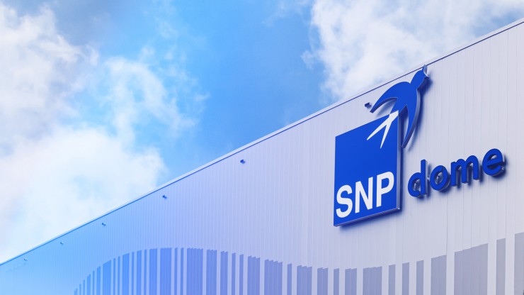 SNP verlängert Namenspartnerschaft für den SNP dome vorzeitig bis 2034