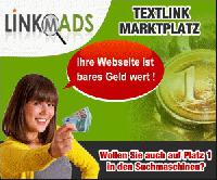 Mehr Traffic und bessere Suchmaschinen-Positionierungen durch Textlink-Marktplatz Linkmads.com