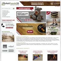 Parketthandel24: Der Internet Fachhändler für Parkett mit Herz und Sachverstand.