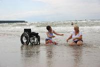 Mit dem Rollstuhl bis ans Meer