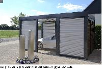 MC-Garagen zelebriert Kunst am Carport: Top of the Pop mit dem Designo Carport