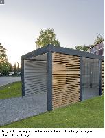 Der schöne Designo Carport schützt vor Wind und Wetter