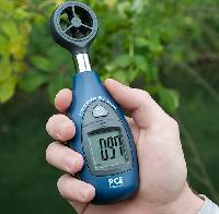 Windgeschwindigkeitsmesser für Einsteiger, der neue Mini-Anemometer PCE-MAM 1