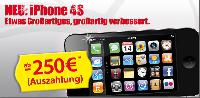 Handy mit Auszahlung - das neue iPhone 4S Onlineschnäppchen