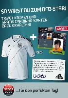 Neues DFB-Trikot mit Gratis-cardinhos bei SPORT 2000