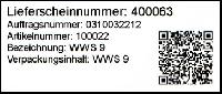 BAUMANN Computer führt in der WWSBAU Warenwirtschaft den QR-Code für Lieferetiketten ein