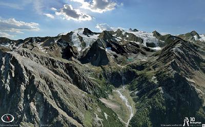 Erste fotorealistische 3D Karte des Landes Tirol in 20 cm Auflösung für outdoor-Begeisterte und Aktiv-Urlauber.