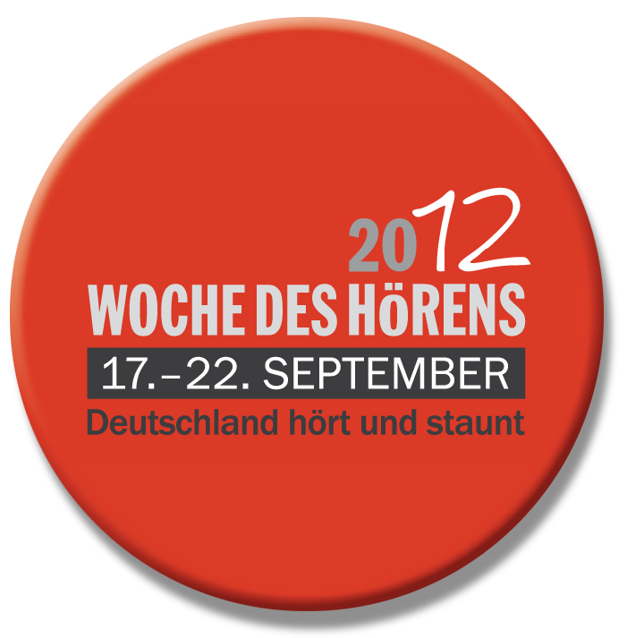 Deutschland hört und staunt - die Woche des Hörens bietet vom 17. bis 22. September 2012 kostenlose Hörchecks und jede Menge Informationen rund um das Hören.