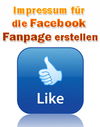 Facebook Impressum für die Fanpage erstellen