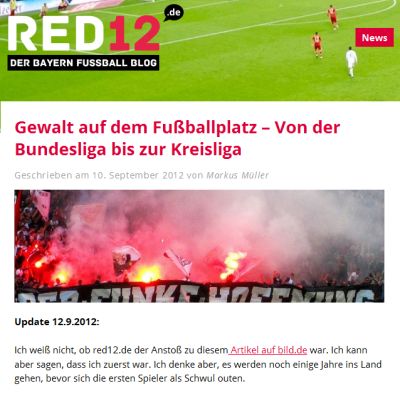 Fußball  Ein zunehmend aggressiver  Sport?