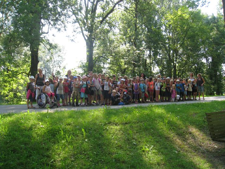 Fahrt zum Schuljahresende der Unterstufe der Montessori-Schule Geisenhausen