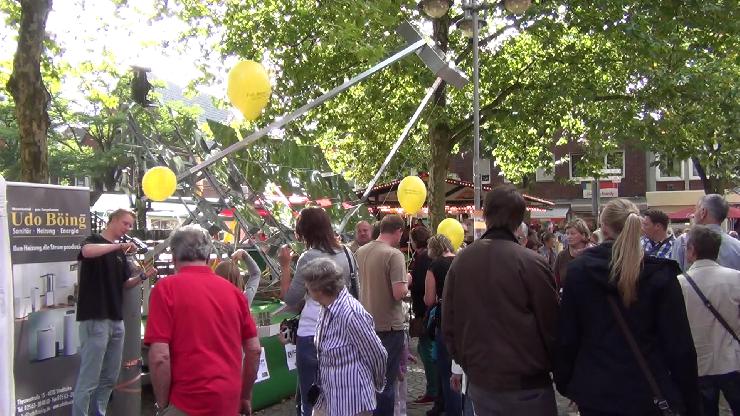 Vorstellung des LinearSpiegels beim Stadtlohner Herbst und bei den Energietagen in Müllheim