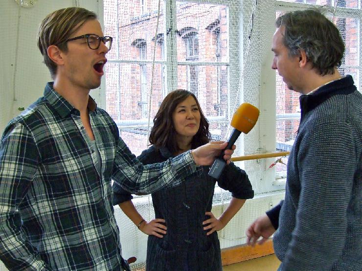 RadioEins mit Olli und Joko in der Schauspielschule Etage