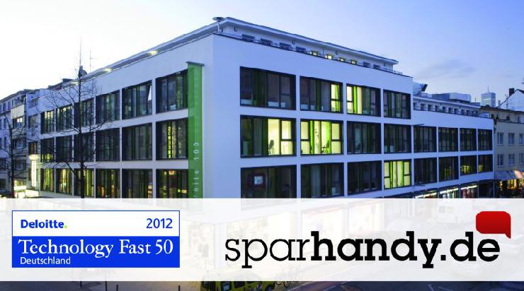 Die Sparhandy GmbH zählt zu den zehn schnellst wachsenden Technologieunternehmen Deutschlands